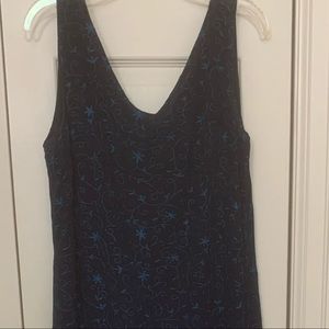 Laura Ashley long sleeveless dress